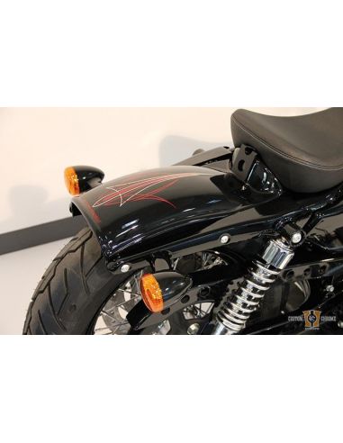 Cult Werk "Bobber" rear fender for Sportster 04-06 and 10-20 matt black