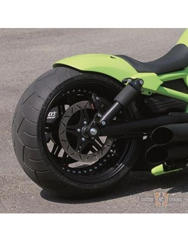 Rick's Race Corto rear fender for v-rod from 2007 to 2017 with 280 rubber