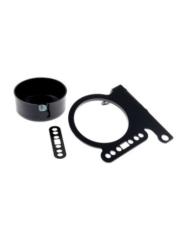 Side odometer mount black Cult Werk For Sportster from 2004 to 2020