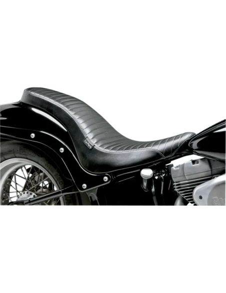 Sella Le Pera Cobra Pleated per Softail dal 2000 al 2007 con gomma da 150