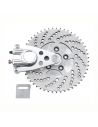 Braking sprocket kit with caliper Chopper Style Kustom Tech GLOSSY