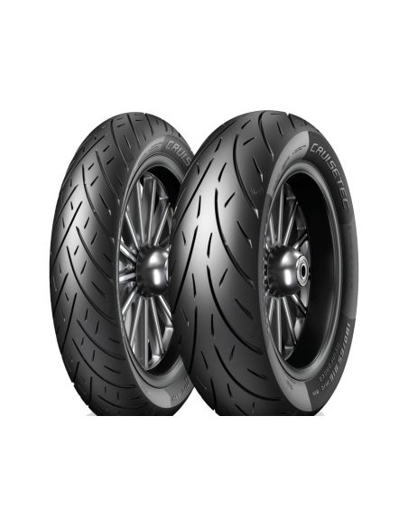 Pair of metzeler cruisetec tires for Sportster front 100-90-19 57H + rear 150-80-16 77H