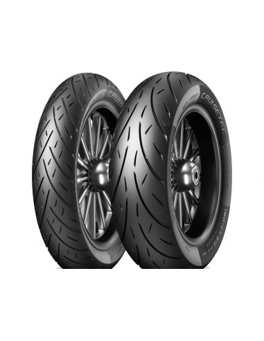 Pair of metzeler cruisetec tires for Sportster front 100-90-19 57H + rear 150-80-16 77H