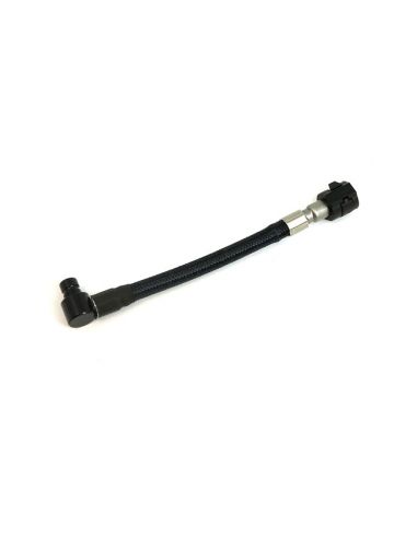 black braided fuel hose for injection tank for Dyna from 2004 to 2017 ref OEM 62900-01D