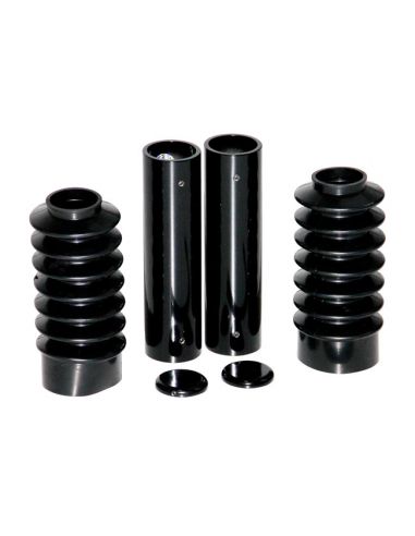 Kit completo Copri Forcelle 39 mm neri lucidi Per Sportster dal 2004 al 2022