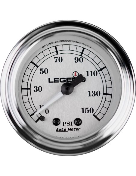 White bottom air pressure gauge For Touring from 1999 to 2013