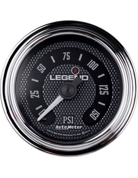 Diamond Cut Bottom Air Pressure Gauge For Touring 1999 to 2013
