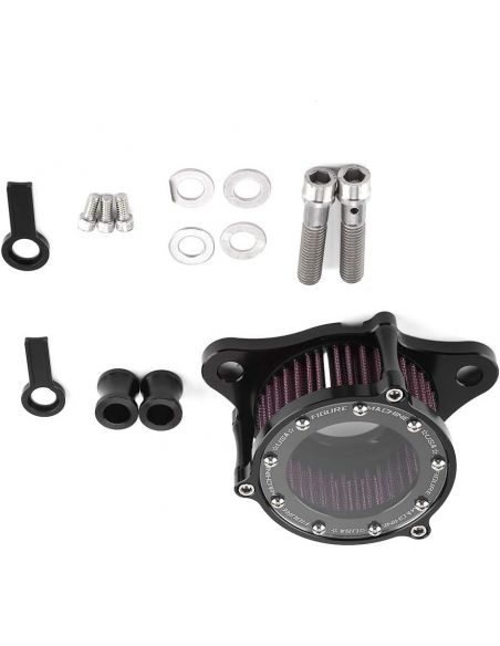 Black Rough CraftsAir Filter For Sportster from 1986 to 2020