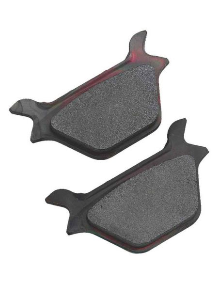 Organic rear pads for Dyna from late 1987 to 1999 ref OEM 44209-87C
