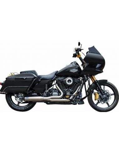 2-into-1 exhaust bassani Quakifier Race satin for Touring from 2018 to 2024