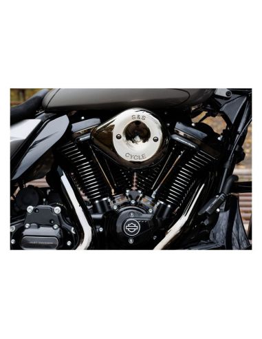 S&S Stealth Teardrop CHROME Air Filter for 2023 to 2024 Touring