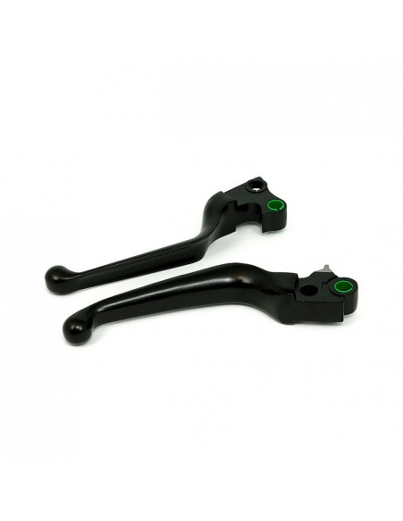 Smooth black levers for Dyna